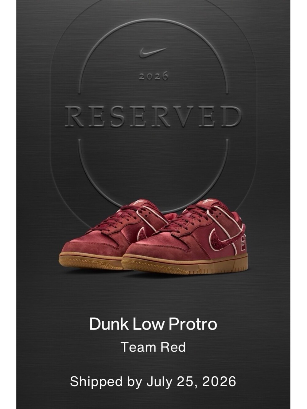 Nike Dunk Low Kobe Protro Lower Merion Away Sz. 10.5 SNKRS Exclusive New In Box